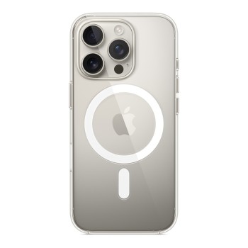 Чехол для iPhone 16 Pro with MagSafe прозрачный