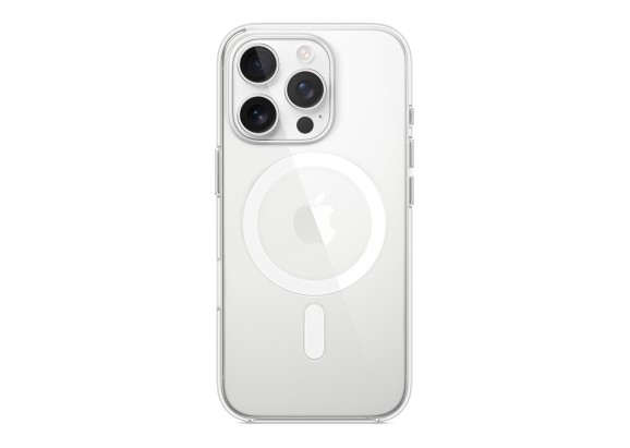 Чехол для iPhone 16 Pro with MagSafe прозрачный