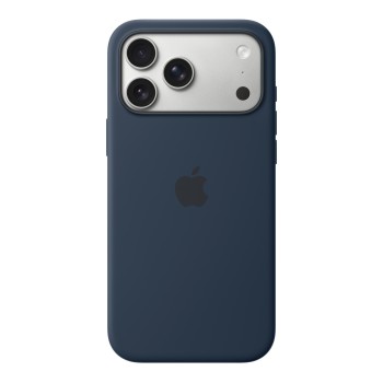 Чехол для iPhone 17 Pro Max Silicone MagSafe темно-синий
