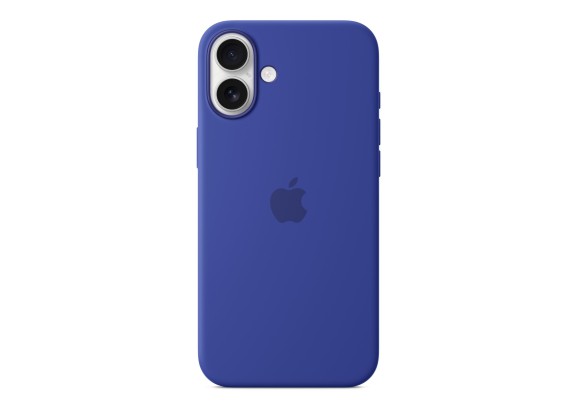 Чехол для iPhone 16 Plus Silicone MagSafe ультрамарин