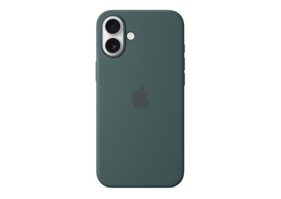 Чехол для iPhone 16 Plus Silicone MagSafe зеленый