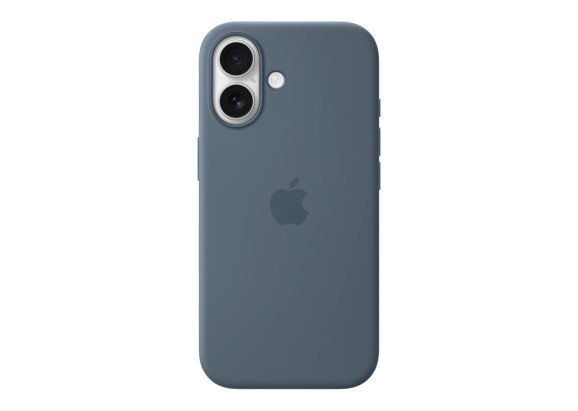 Чехол для iPhone 17 Silicone MagSafe синий якорь