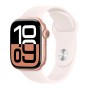 Apple Watch Series 10 46mm Rose Gold Aluminium Case, Sport Band Rose M/L