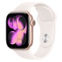Apple Watch Series 11 46mm Rose Gold Aluminium Light Blush Sport Band M/L