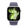 Apple Watch Series 11 42mm Silver Aluminium Purple Fog Sport Band S/M