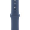 Apple Watch SE 2024 40mm Silver Aluminium Case, Sport Band (Denim) S/M