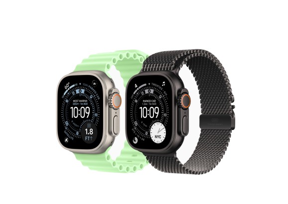 Apple Watch Ultra 3 49mm Natural Titanium Milanese Natural Loop M